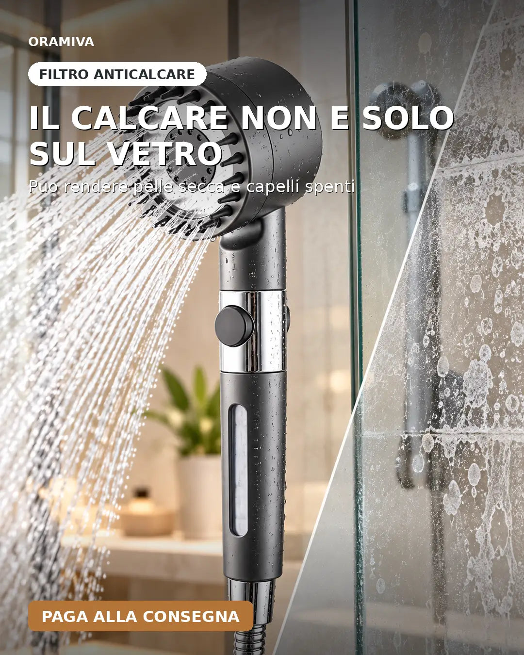 Trasforma l’acqua della tua doccia in un trattamento per pelle e capelli